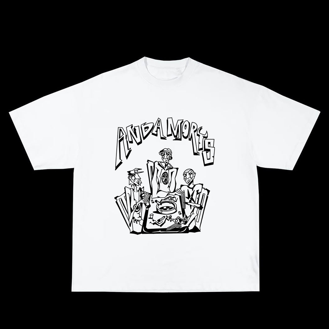 Anda Morts - TRIO T-Shirt White